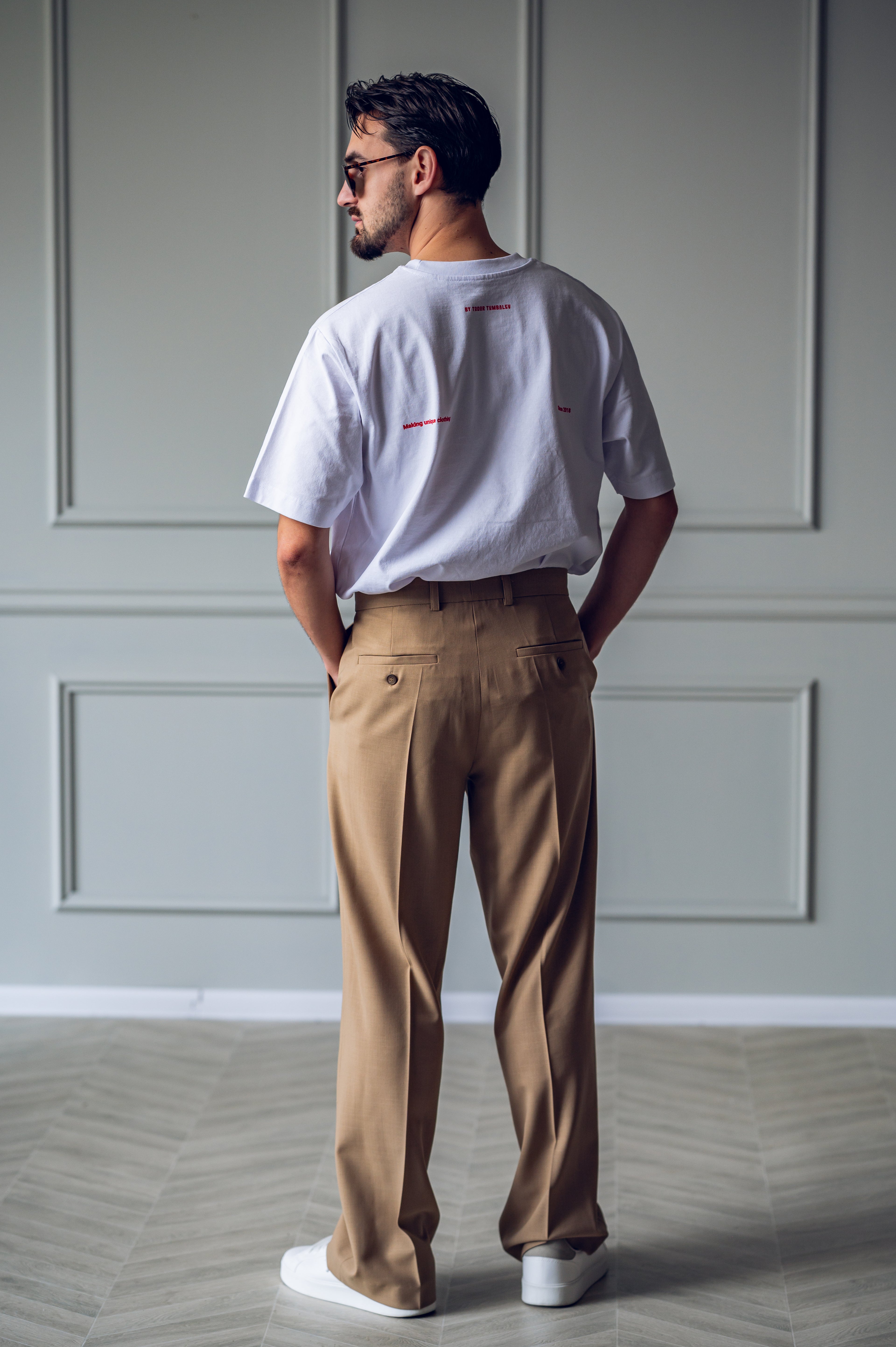 Vinyl Design Tee White