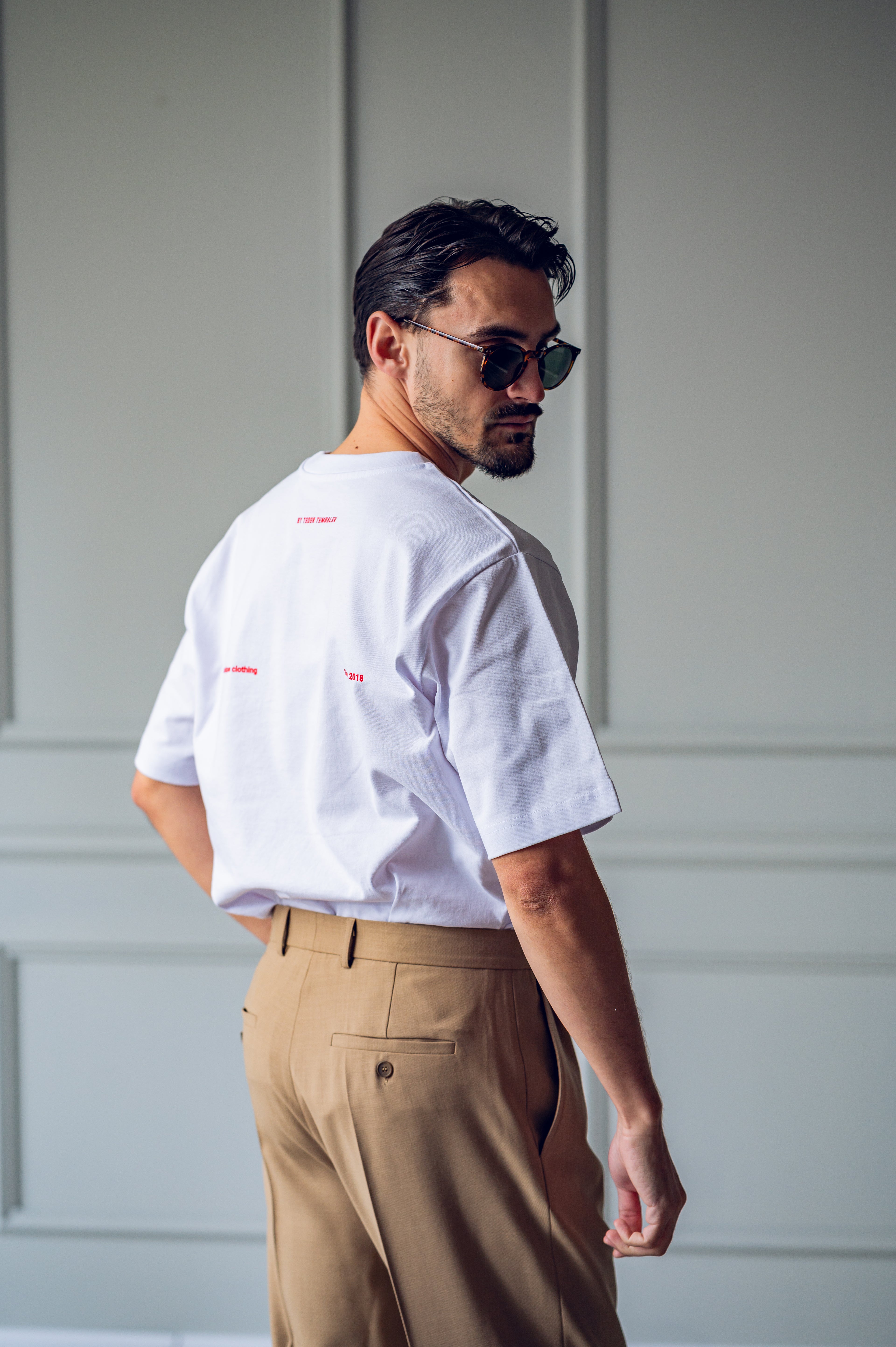 Vinyl Design Tee White