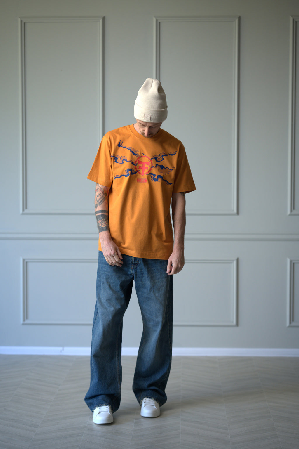 Logo in the clouds Tee