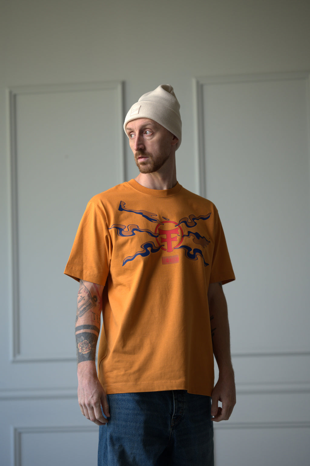 Logo in the clouds Tee