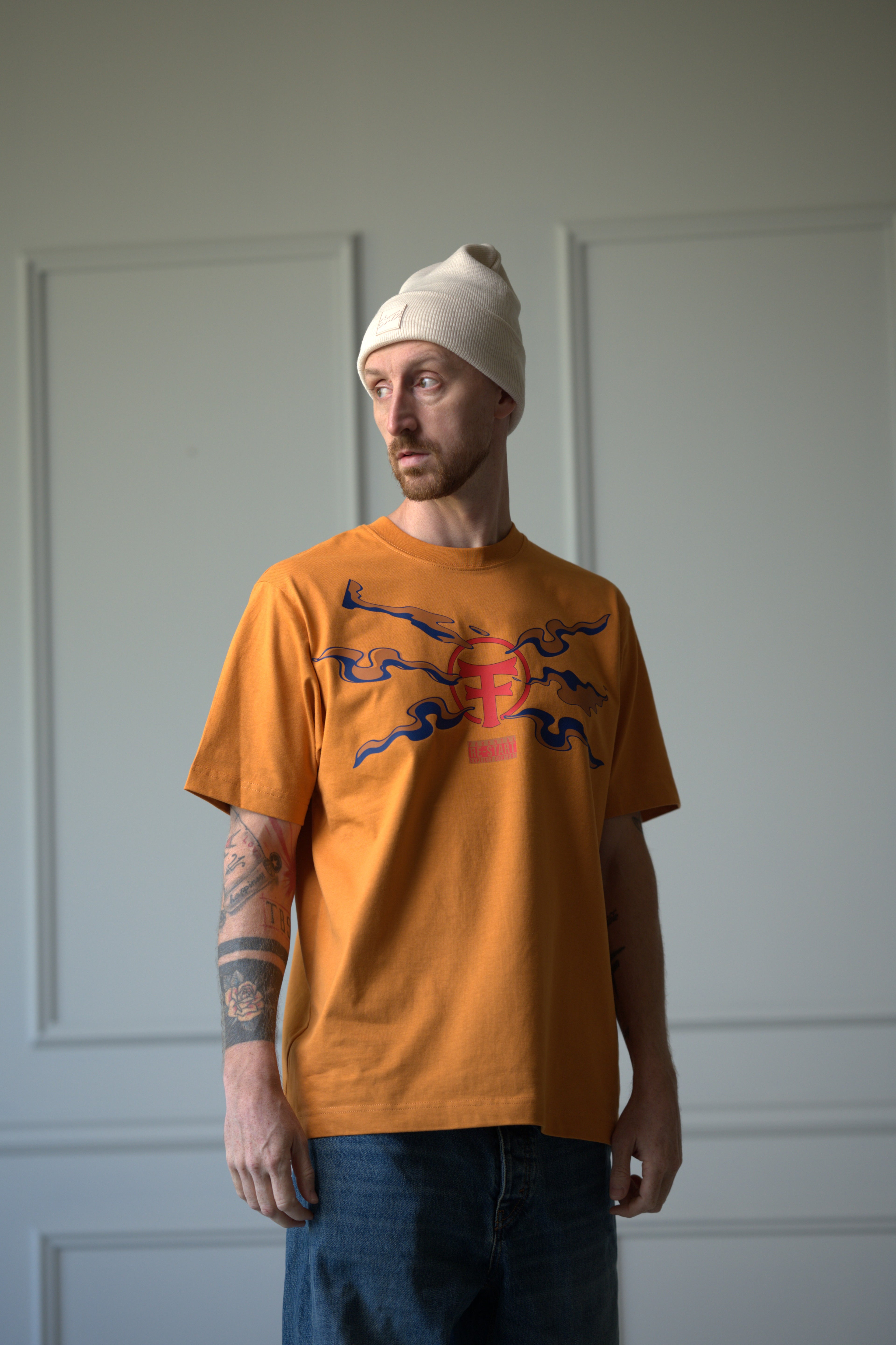 Logo in the clouds Tee