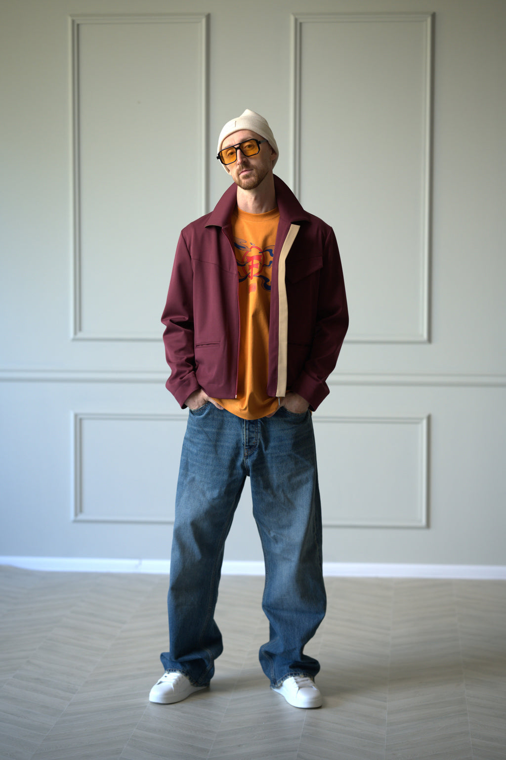 Logo in the clouds Tee