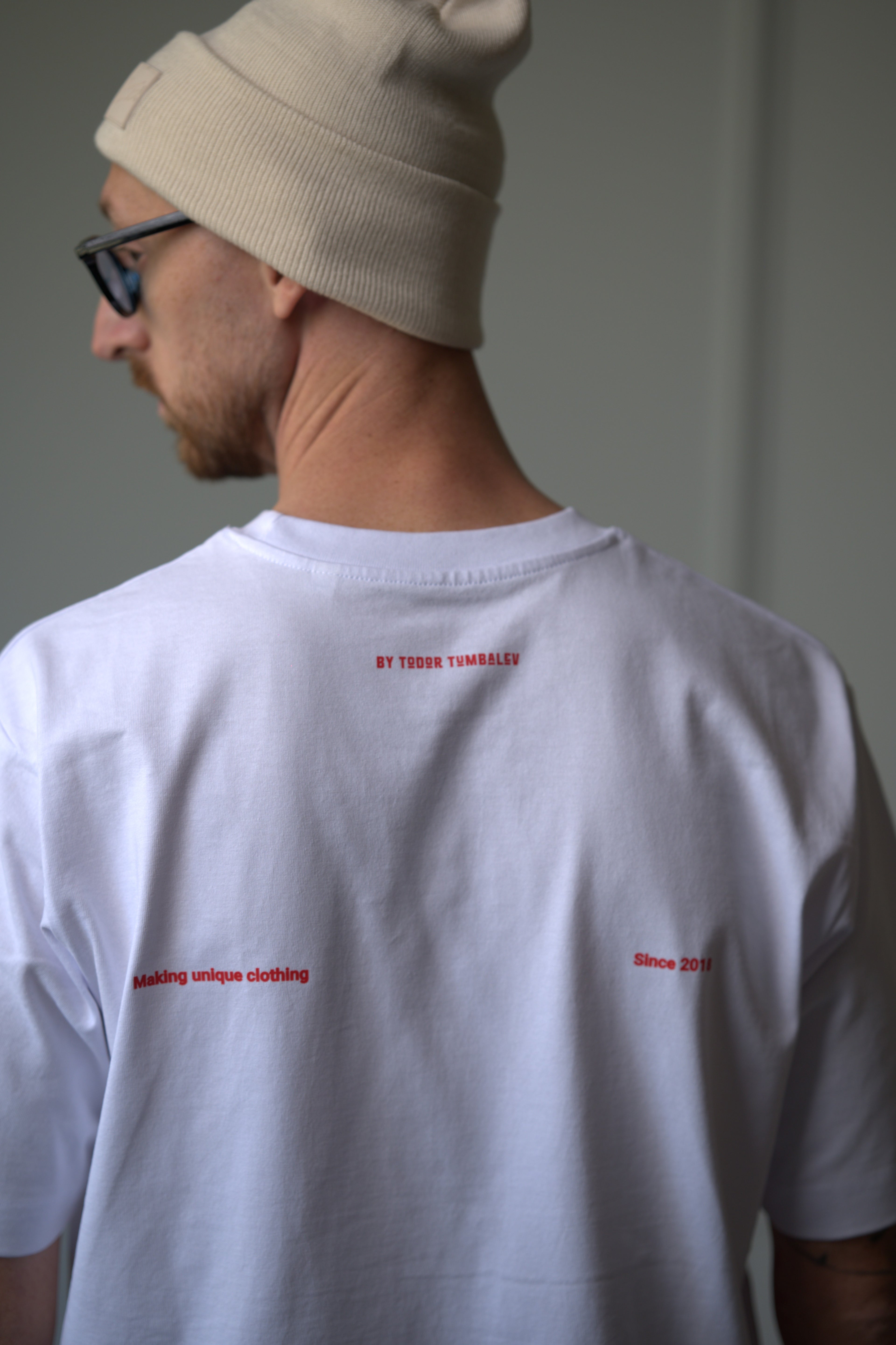 Vinyl Design Tee White