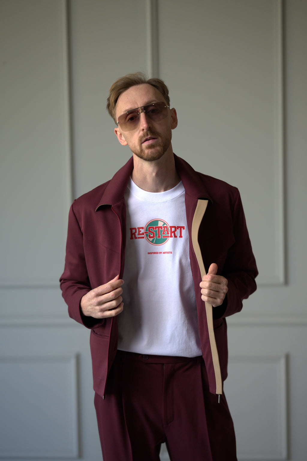 Vinyl Design Tee White