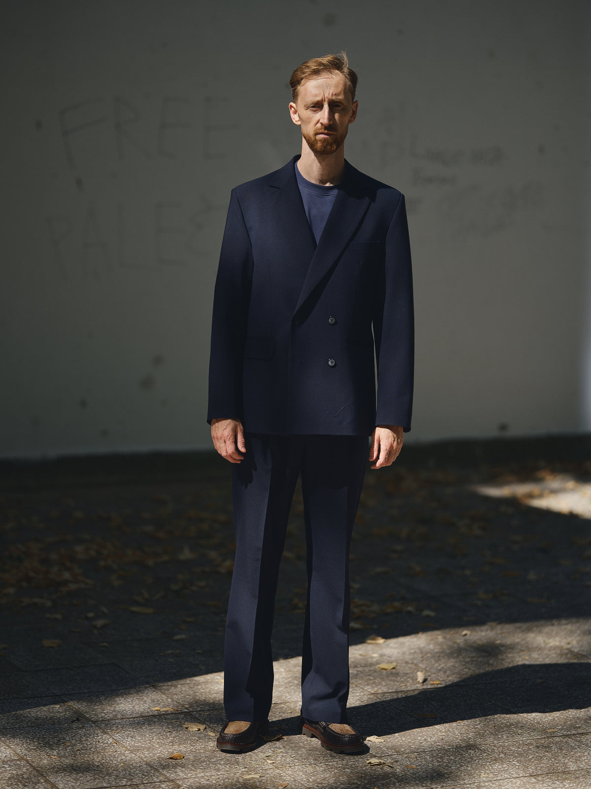 Awards Suit — Essential Double-Breasted Blazer in navy blue by TODÓR TRAME, image 5 of 5